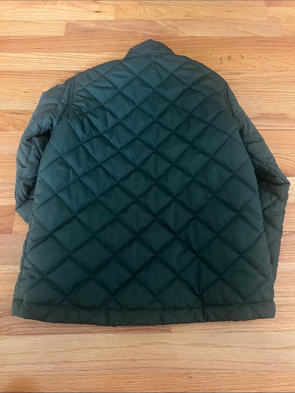 Old Navy Quilted Dark Green Kids' Puffer Jacket